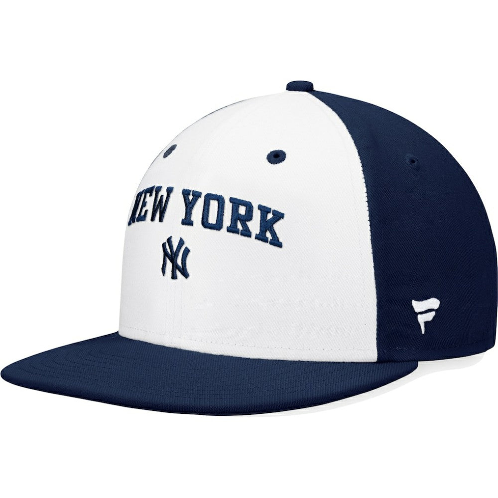 MLB New York Yankees Fanatics Iconic Color Blocked Fitted Hat
