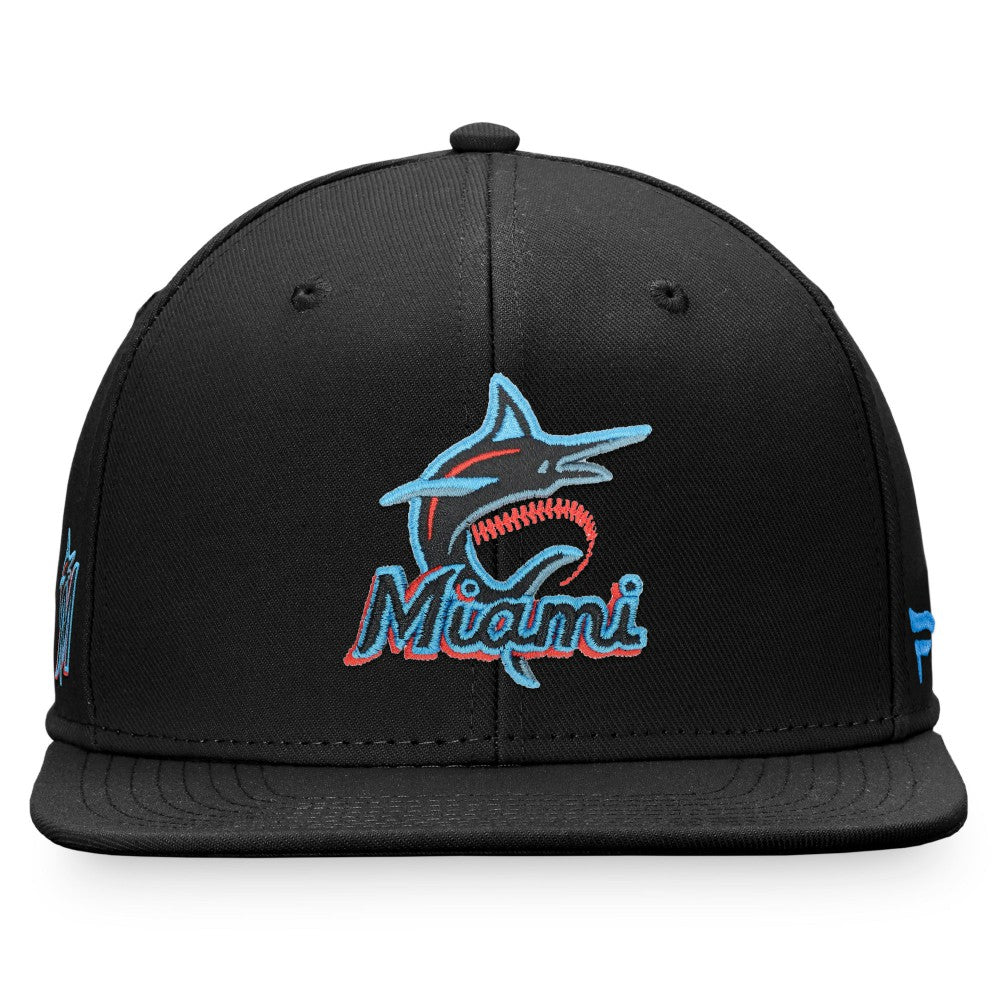 MLB Miami Marlins Fanatics Iconic Team Patch Fitted Hat