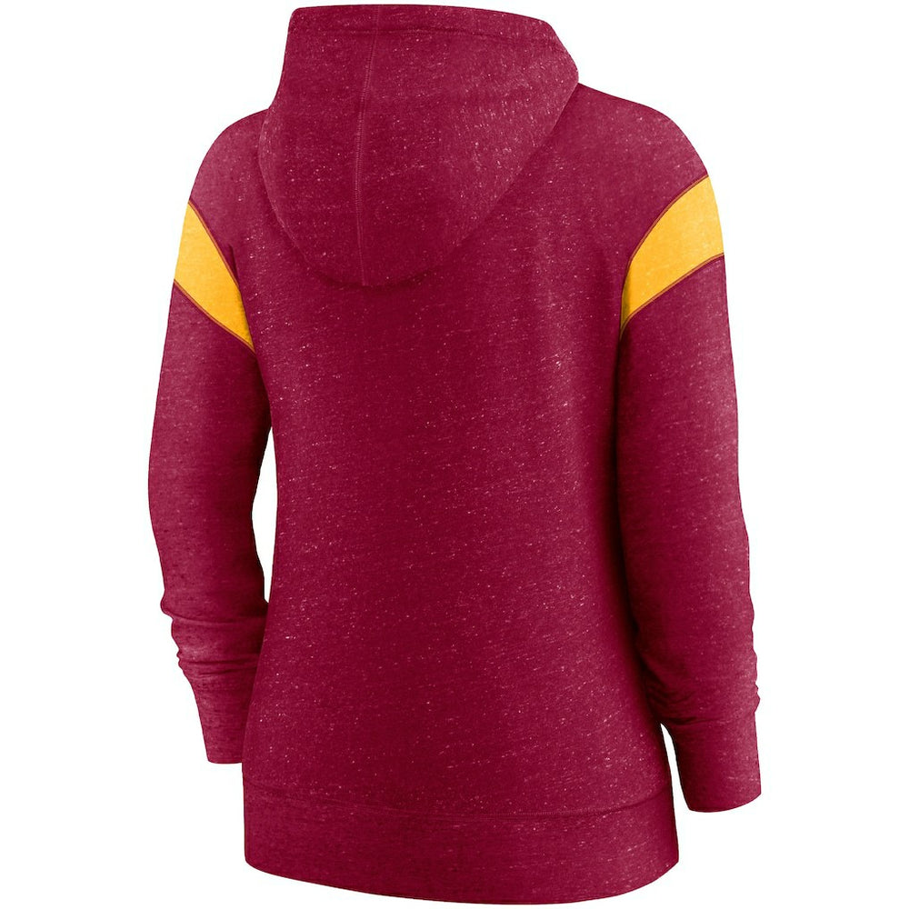 Women's Monaco Lightweight Full-Zip Hoodie - Washington Commanders