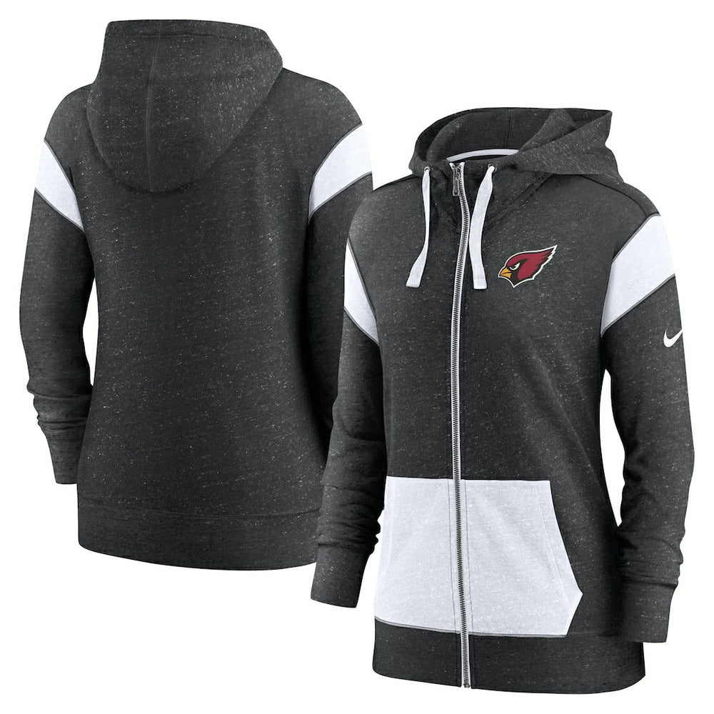 Women's Monaco Lightweight Full-Zip Hoodie - Arizona Cardinals