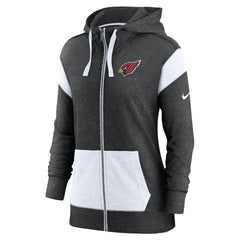 Women's Monaco Lightweight Full-Zip Hoodie - Arizona Cardinals