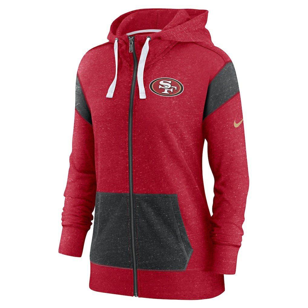 Women's Monaco Lightweight Full-Zip Hoodie - San Francisco 49ers
