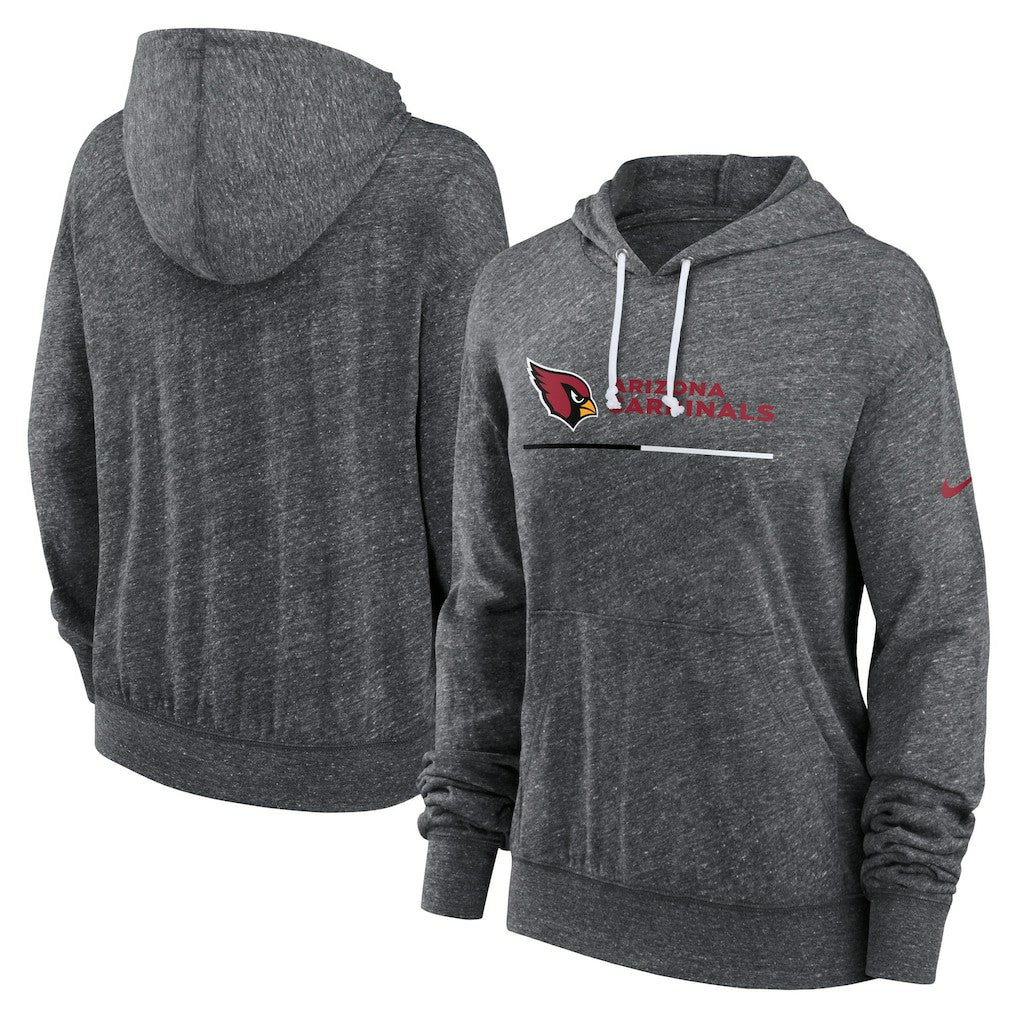 Women's Team Spirit Gym Vintage Lightweight Hoodie Top - Arizona Cardinals