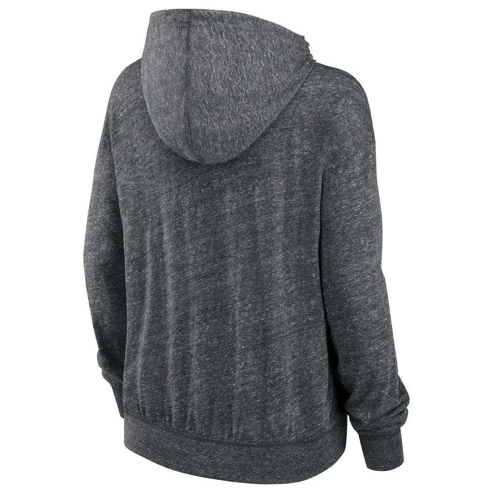 Women's Team Spirit Gym Vintage Lightweight Hoodie Top - Washington Commanders
