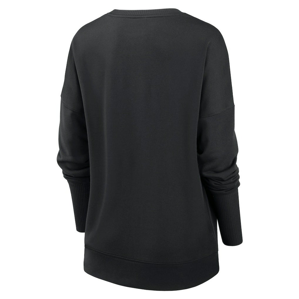 Women's Rewind Playback Icon Performance Pullover Sweatshirt - Atlanta Falcons