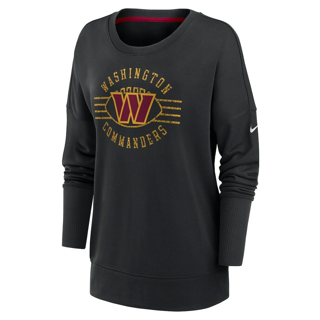 Women's Rewind Playback Icon Performance Pullover Sweatshirt - Washington Commanders
