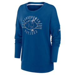 Women's Rewind Playback Icon Performance Pullover Sweatshirt - Indianapolis Colts