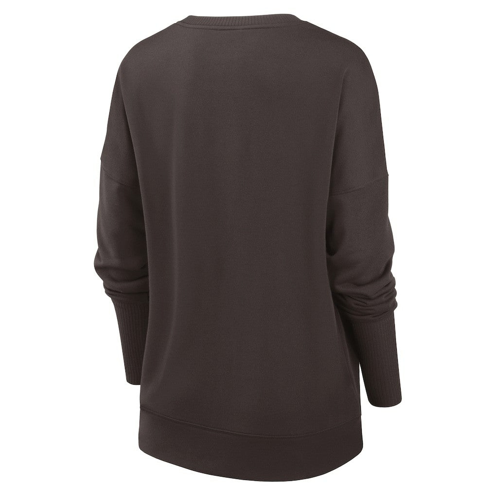 Women's Rewind Playback Icon Performance Pullover Sweatshirt - Cleveland Browns