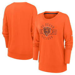 Women's Rewind Playback Icon Performance Pullover Sweatshirt - Chicago Bears