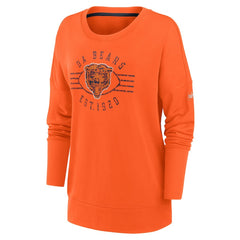 Women's Rewind Playback Icon Performance Pullover Sweatshirt - Chicago Bears
