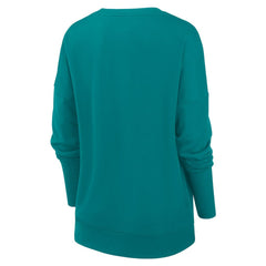 Women's Rewind Playback Icon Performance Pullover Sweatshirt - Miami Dolphins