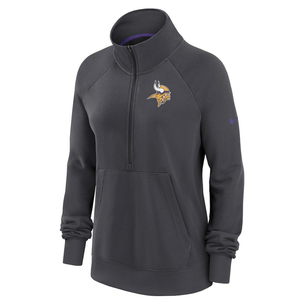 Women's Premium Raglan Performance Half-Zip Sweatshirt - Minnesota Vikings