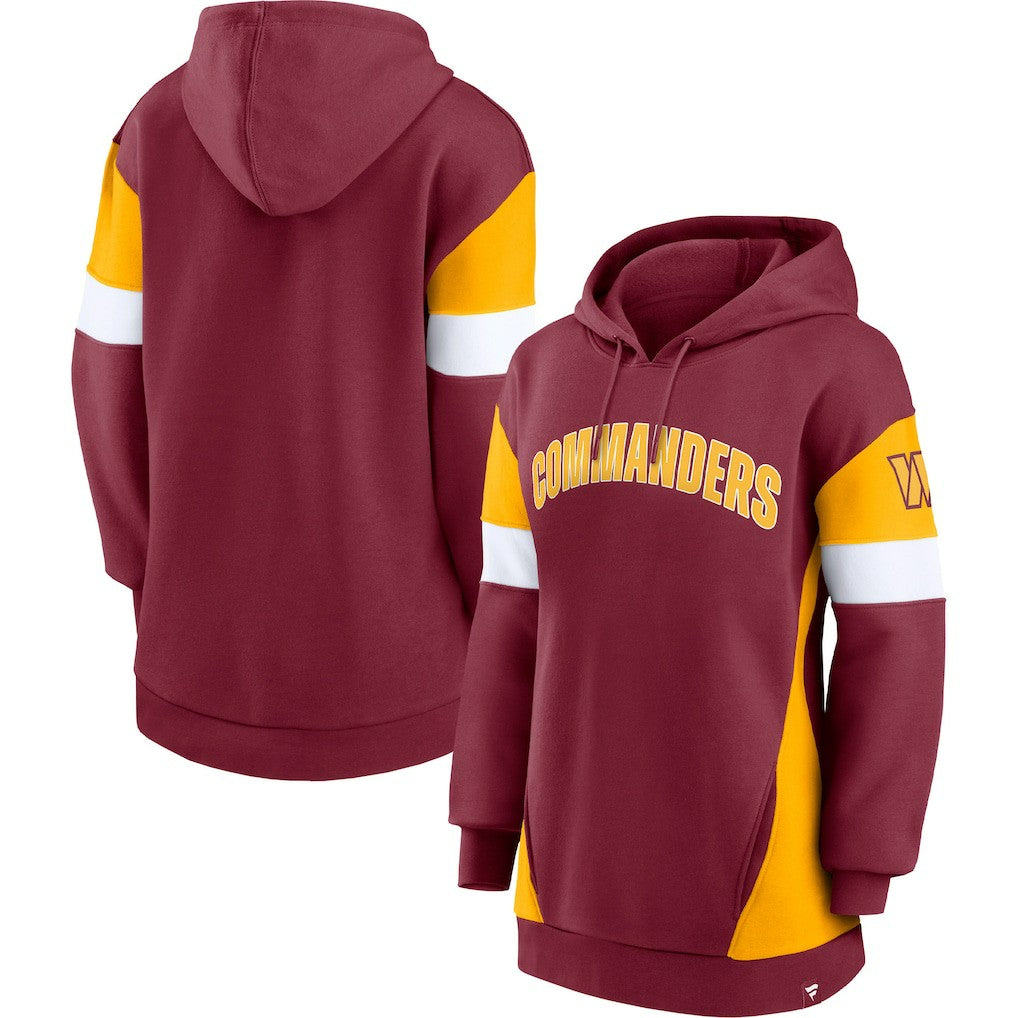Women's Lock It Down Pullover Hoodie - Washington Commanders