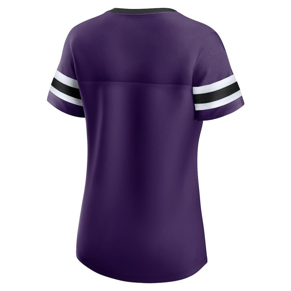 Women's Original State Lace-Up T-Shirt - Baltimore Ravens