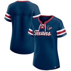 Women's Original State Lace-Up T-Shirt - Houston Texans