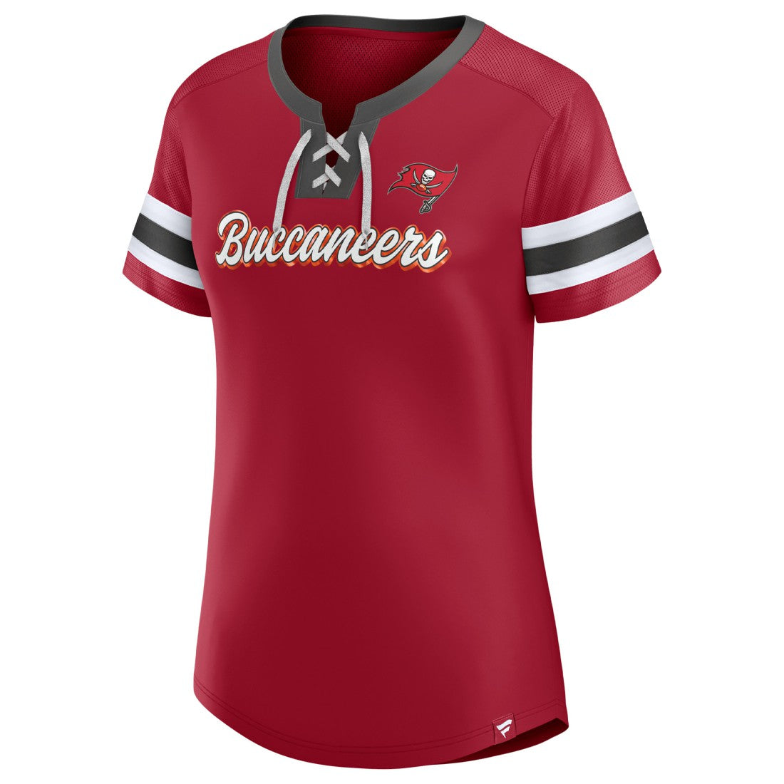 Women's Original State Lace-Up T-Shirt - Tampa Bay Buccaneers