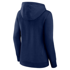 Women's Iconic Cotton Fleece Checklist Pullover Hoodie - Tennessee Titans