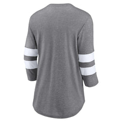 Women's Primary Logo 3/4 Sleeve Scoop Neck T-Shirt - Cleveland Browns