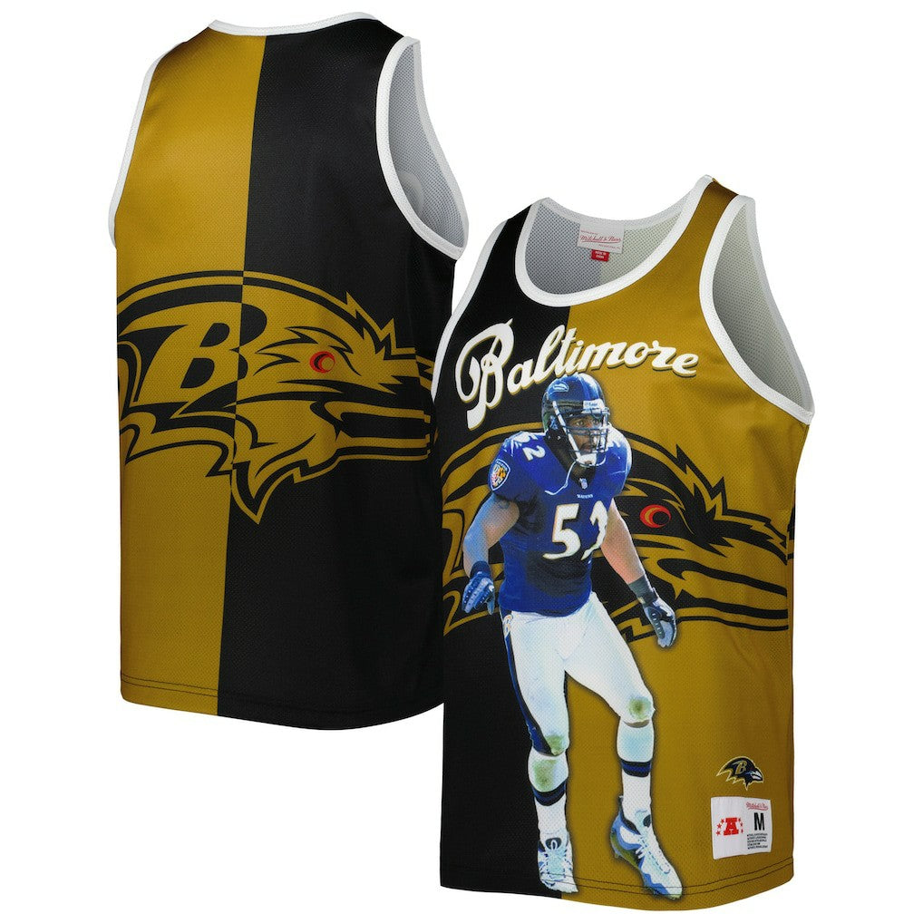 Ray Lewis  Retired Player Graphic Tank Top - Baltimore Ravens