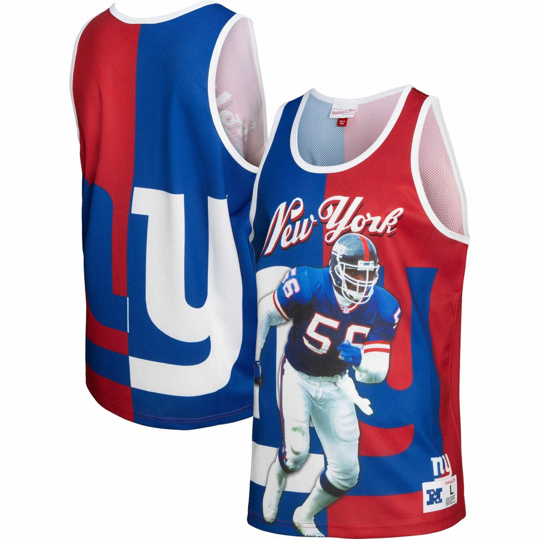 Lawrence Taylor  Retired Player Graphic Tank Top - New York Giants