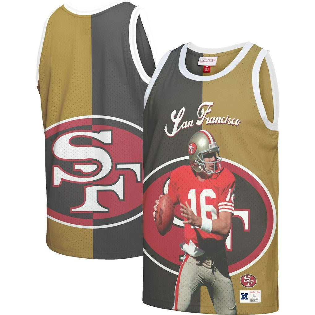 Joe Montana  Retired Player Graphic Tank Top - San Francisco 49ers