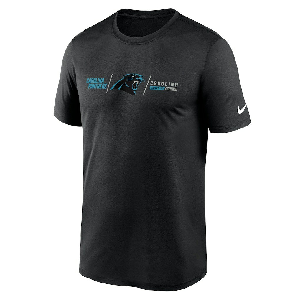 Horizontal Lockup Legend Performance T-Shirt - Carolina Panthers