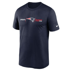 Horizontal Lockup Legend T-Shirt - New England Patriots