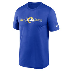 Horizontal Lockup Legend Performance T-Shirt - Los Angeles Rams