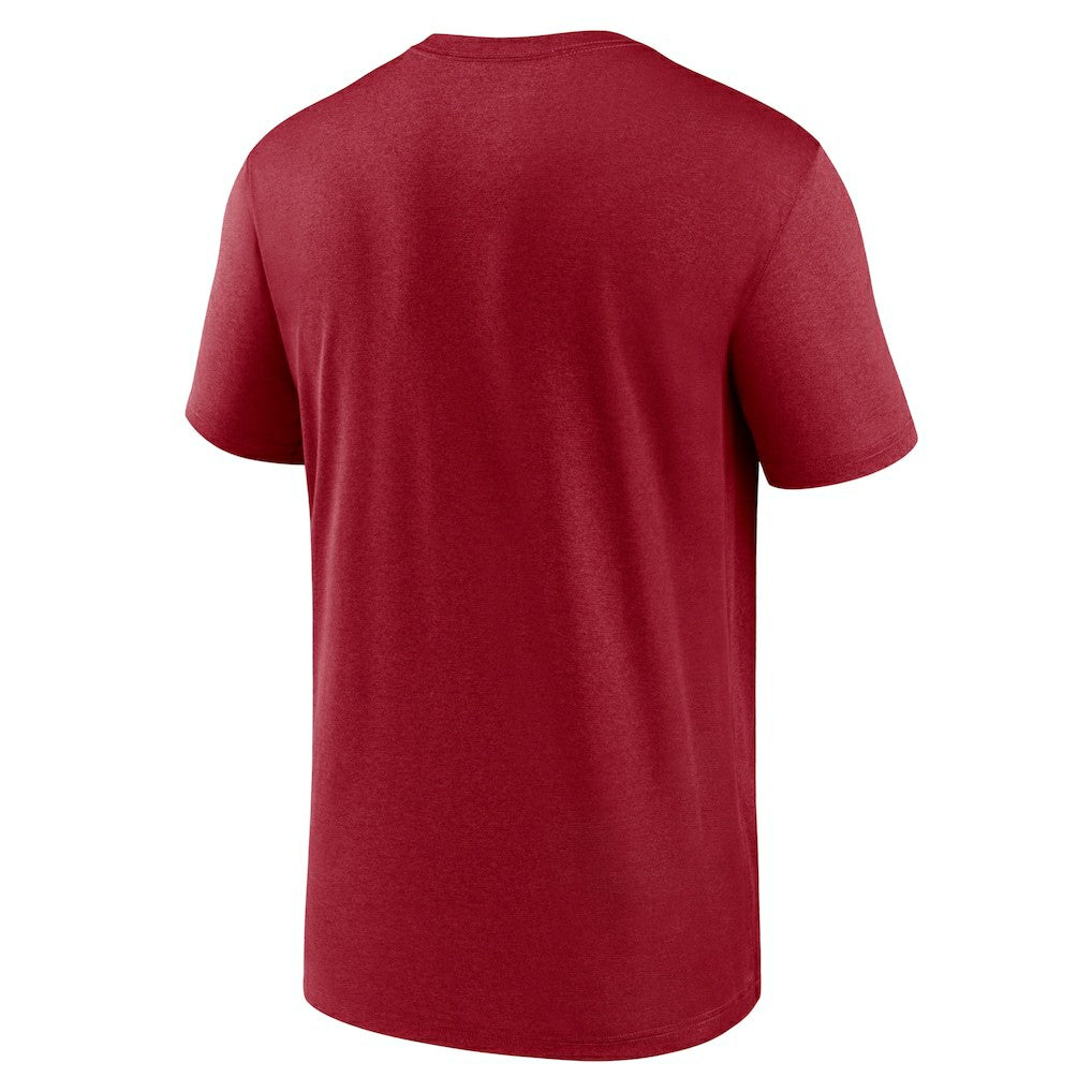 Horizontal Lockup Legend Performance T-Shirt - Arizona Cardinals