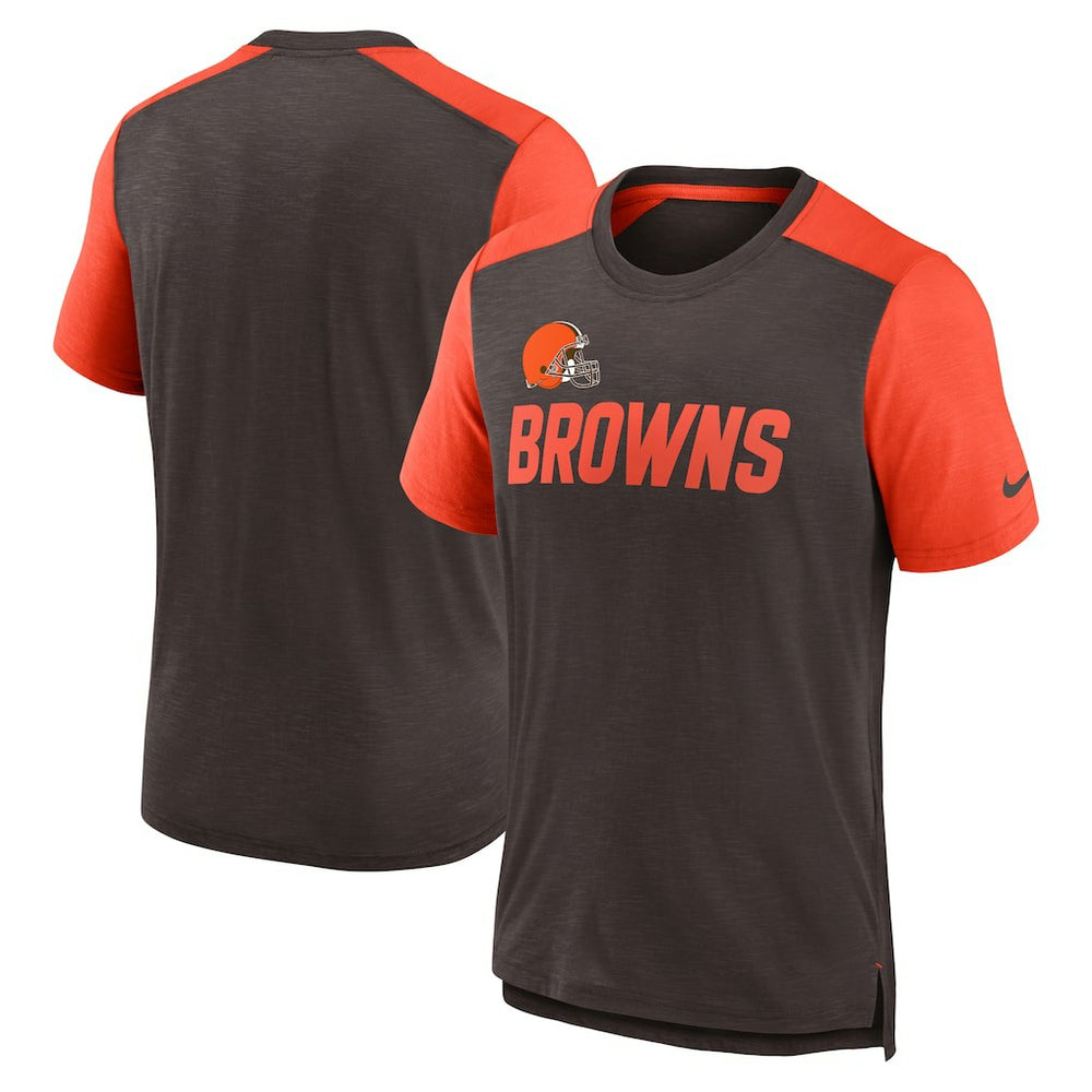 Color Block Team Name T-Shirt - Cleveland Browns