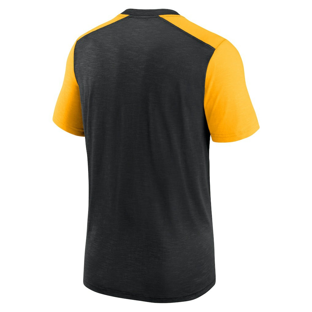 Color Block Team Name T-Shirt - Pittsburgh Steelers