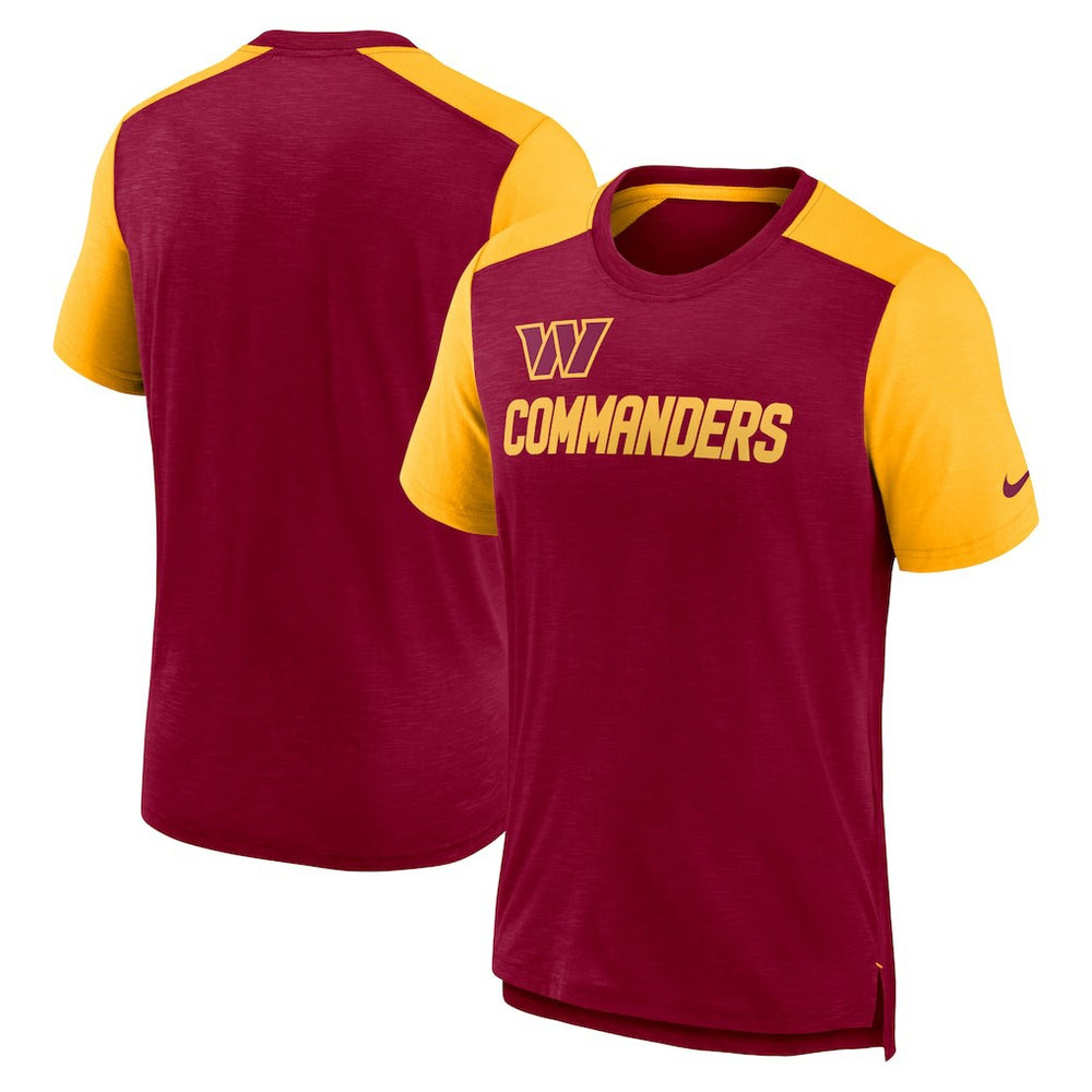 Color Block Team Name T-Shirt - Washington Commanders