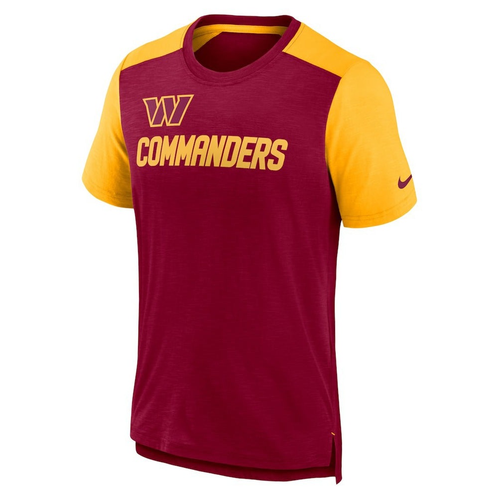 Color Block Team Name T-Shirt - Washington Commanders