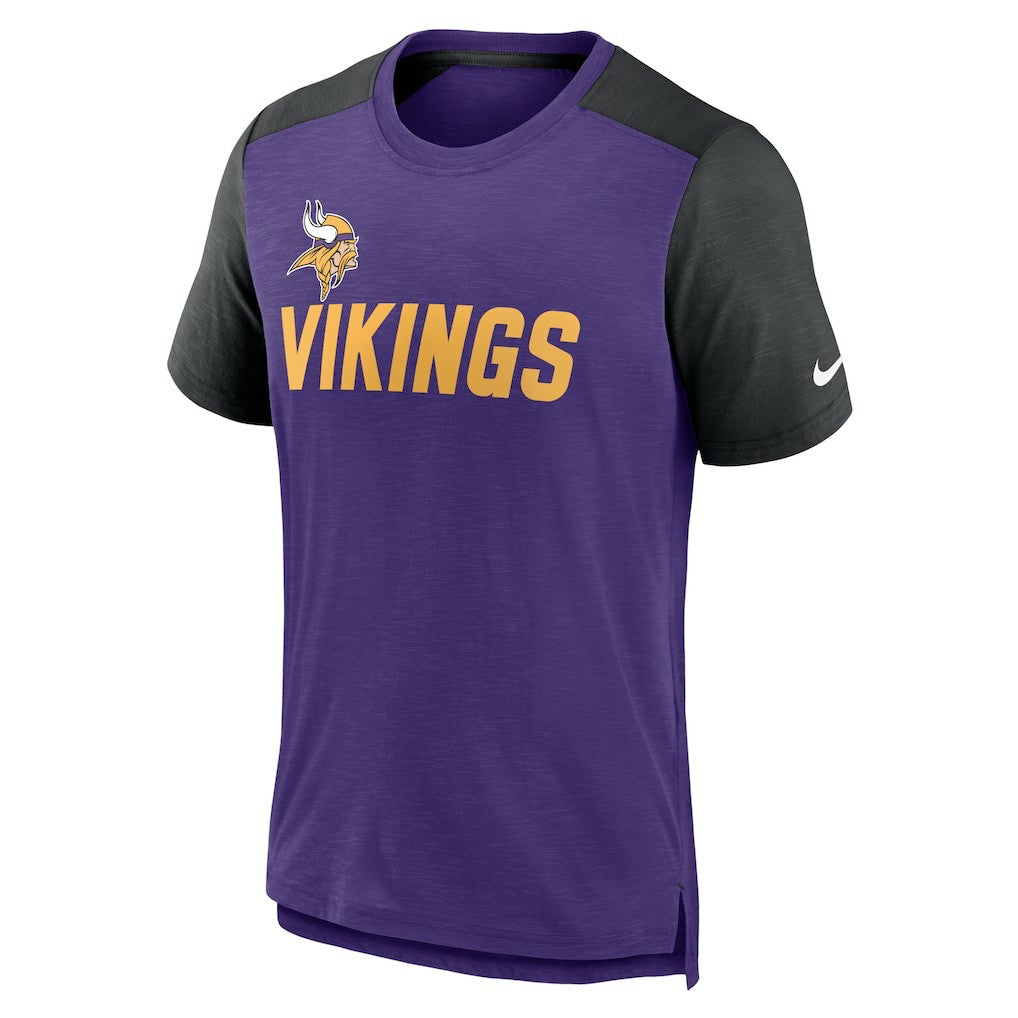 Color Block Team Name T-Shirt - Minnesota Vikings