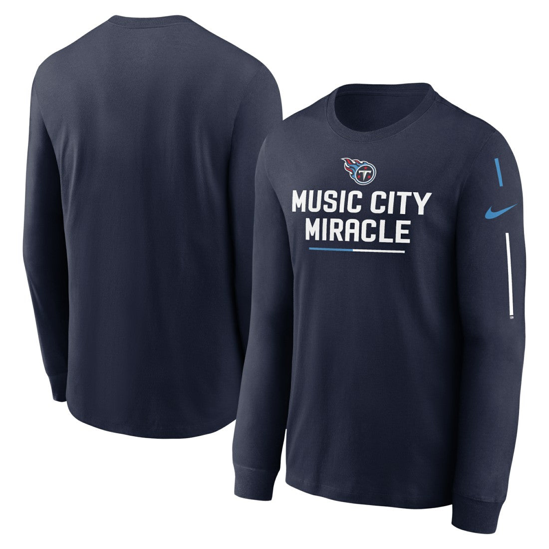 Team Slogan Long Sleeve T-Shirt - Tennessee Titans