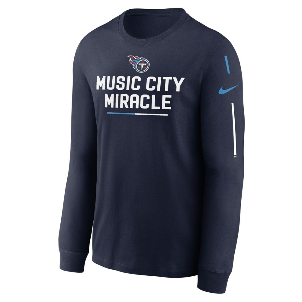 Team Slogan Long Sleeve T-Shirt - Tennessee Titans