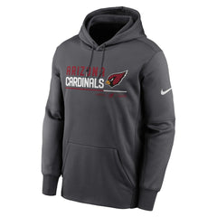 Prime Logo Name Split Pullover Hoodie - Arizona Cardinals