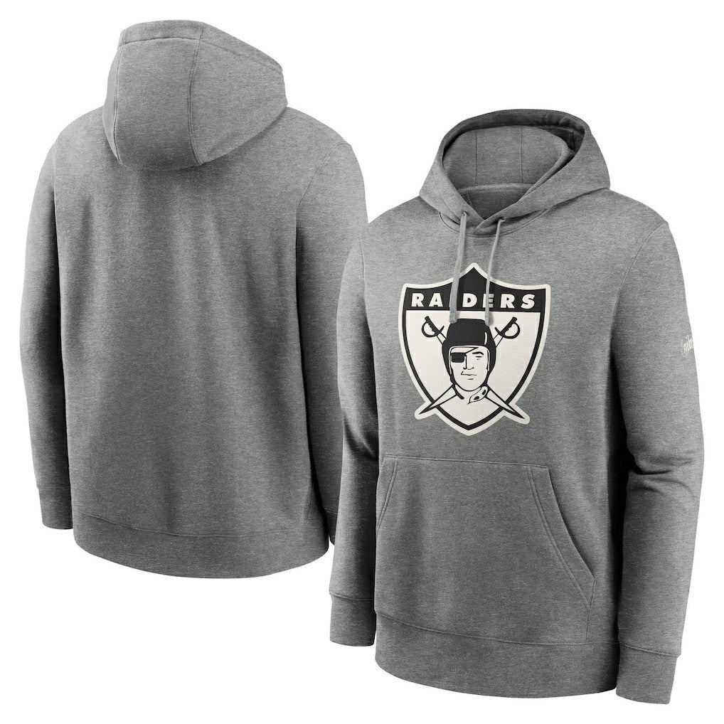 Oakland Raiders Rewind Club Fleece Pullover Hoodie - Las Vegas Raiders
