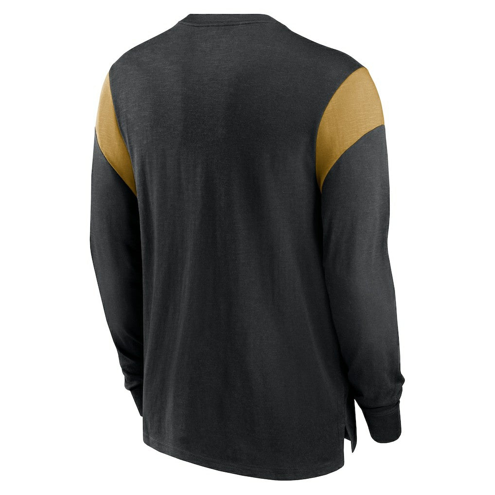 Rewind Playback Helmet Long Sleeve T-Shirt - New Orleans Saints