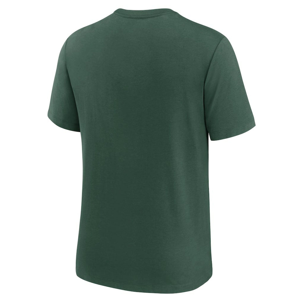 Rewind Playback Logo Tri-Blend T-Shirt - Green Bay Packers