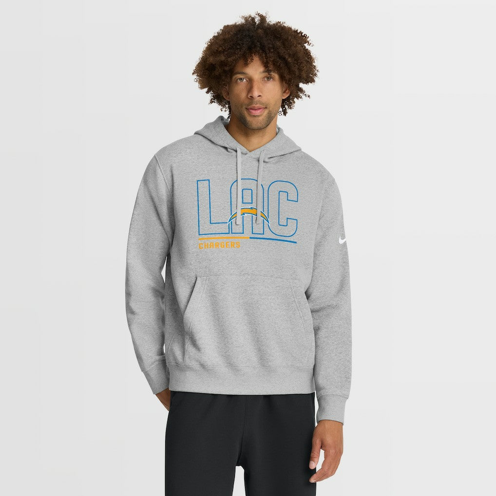 City Code Club Fleece Pullover Hoodie - Los Angeles Chargers