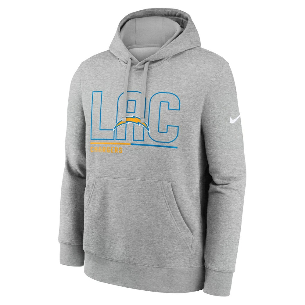 City Code Club Fleece Pullover Hoodie - Los Angeles Chargers
