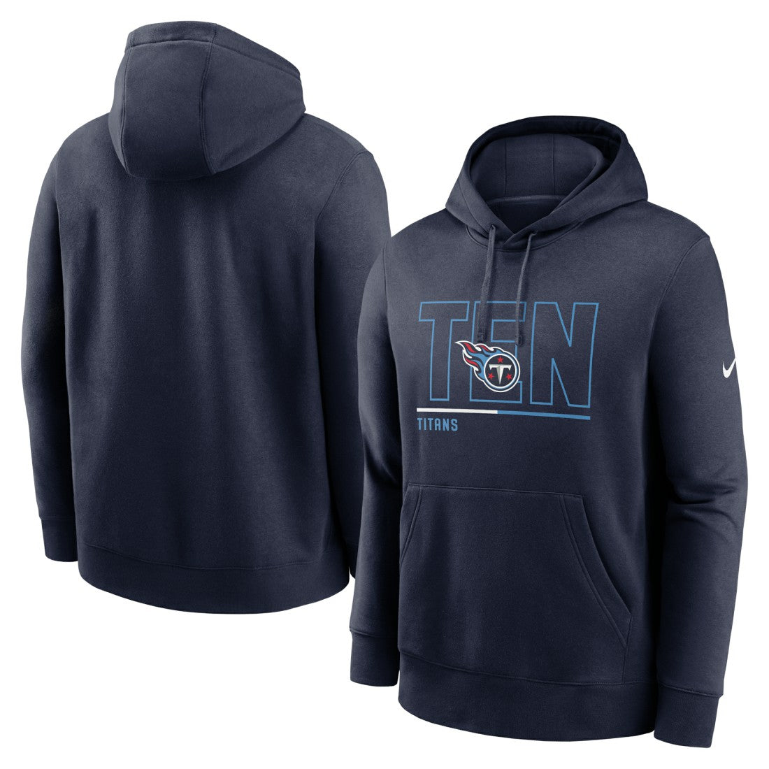 City Code Club Fleece Pullover Hoodie - Tennessee Titans