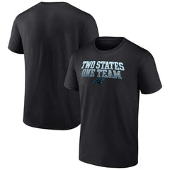 Big & Tall Two States One Team Statement T-Shirt - Carolina Panthers