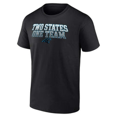 Big & Tall Two States One Team Statement T-Shirt - Carolina Panthers