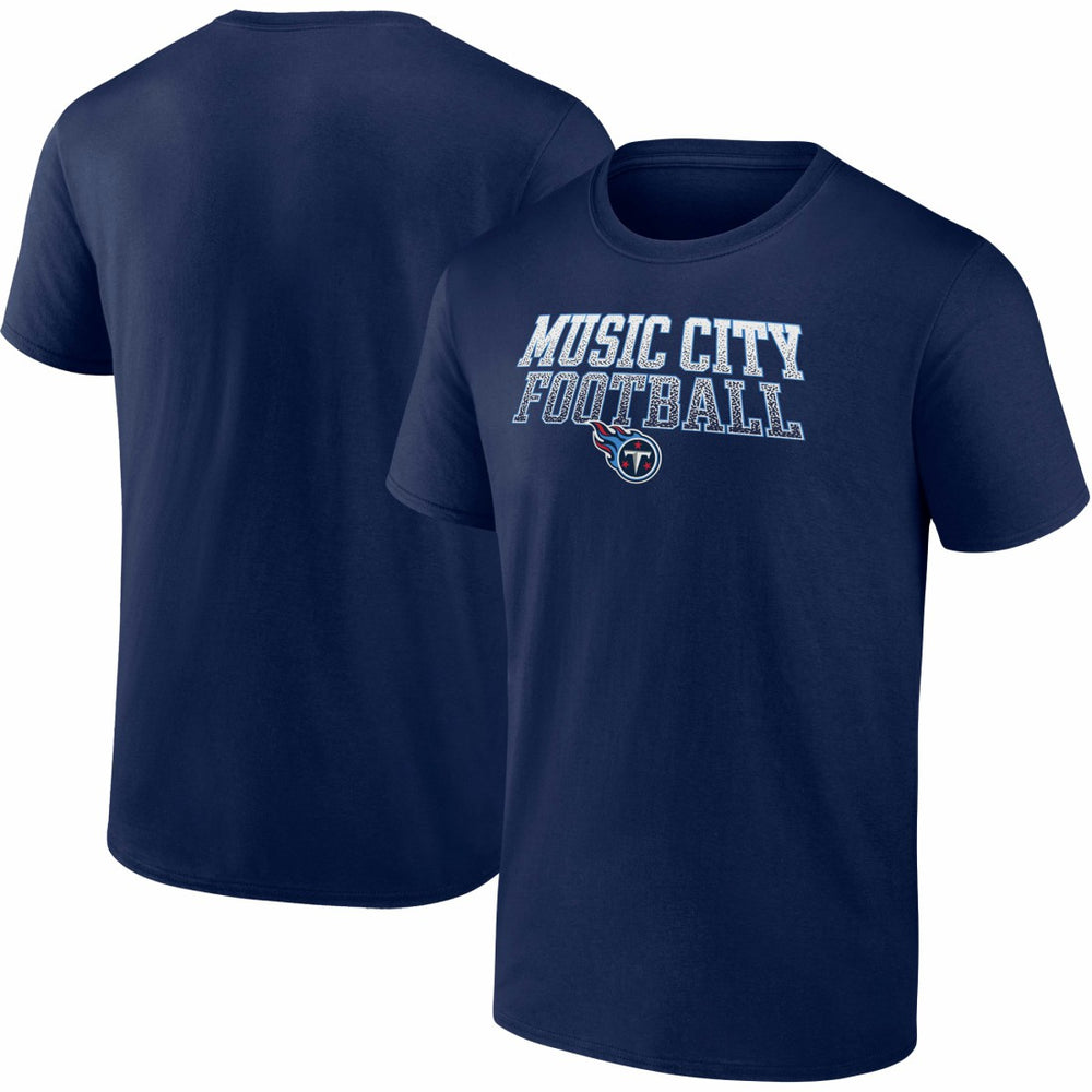 Big & Tall Music City Football Statement T-Shirt - Tennessee Titans