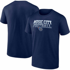 Big & Tall Music City Football Statement T-Shirt - Tennessee Titans