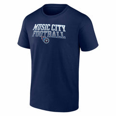 Big & Tall Music City Football Statement T-Shirt - Tennessee Titans
