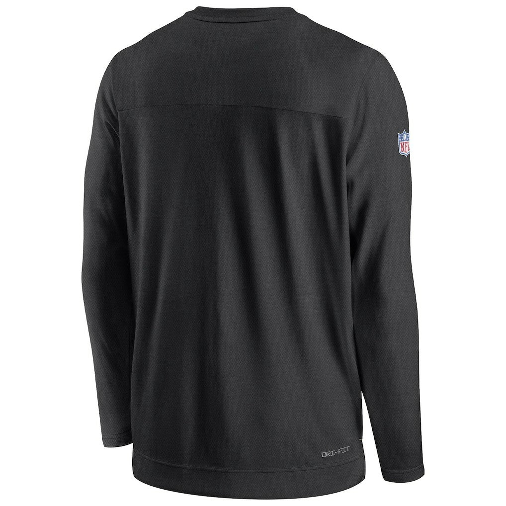 Sideline Lockup Performance Pullover Sweatshirt - New Orleans Saints