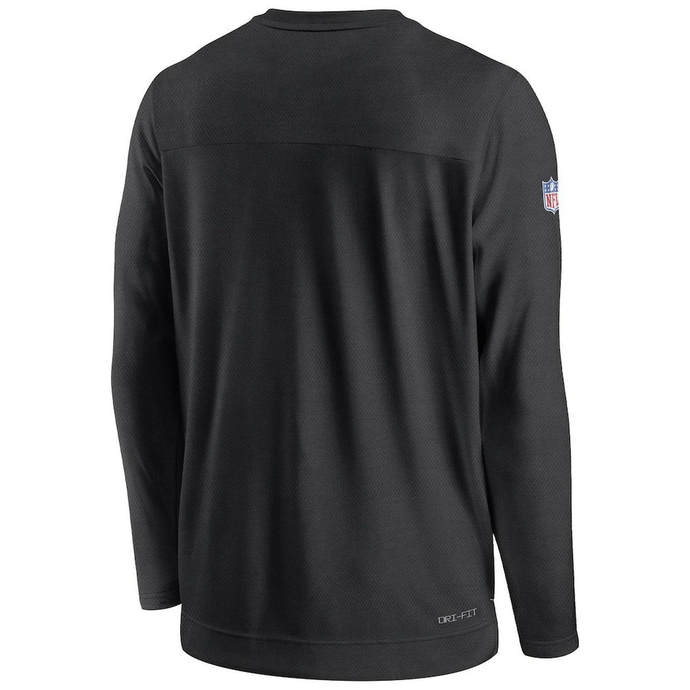 Sideline Lockup Performance Pullover Sweatshirt - New Orleans Saints